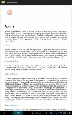 Drugs Dictionary android App screenshot 9
